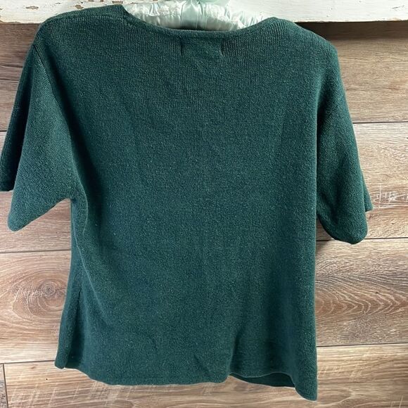 R & K Originals Women’s Vintage Button Front Knit Sweater Short Sleeves Size 12 - Picture 4 of 5